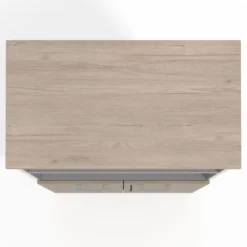 Armario de oficina Basic, medida 155x80cm con puerta baja