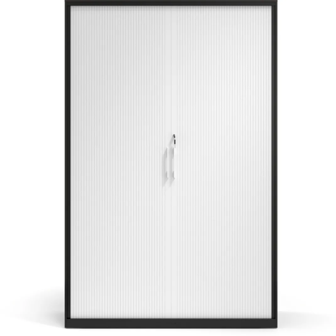 Armario de persiana Strong 185x120cm, estructura negro