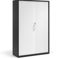 Armario de persiana Strong 185x120cm, estructura negro