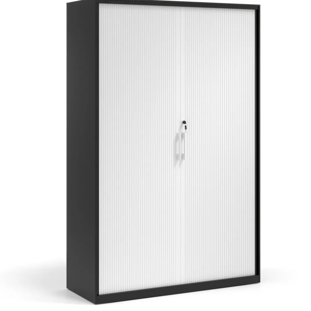 Armario de persiana Strong 185x120cm, estructura negro