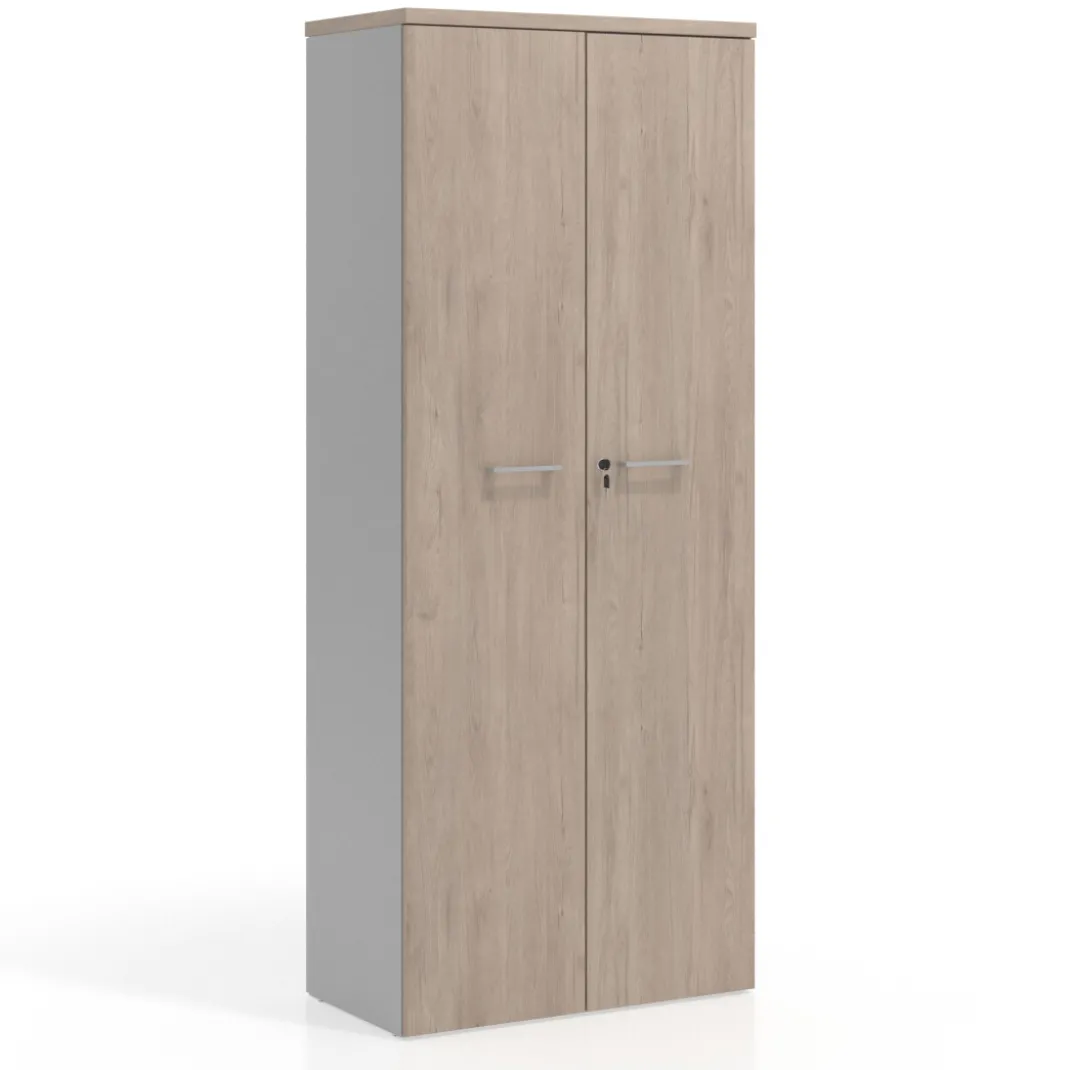 Armario de oficina Basic con puerta alta, medida 193x80