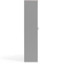 Armario de oficina Basic con puerta alta, medida 193x80