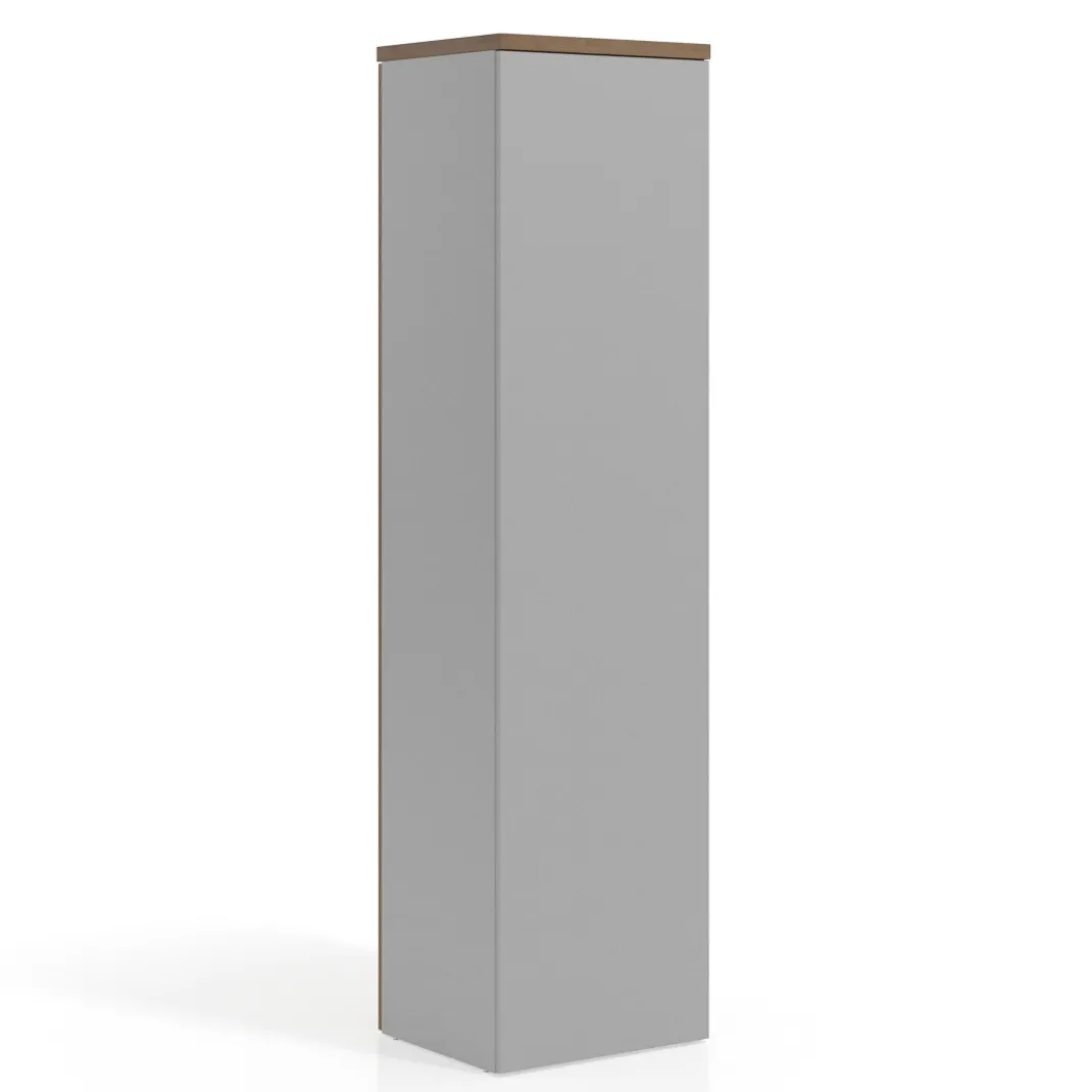 Armario de oficina Colors con puerta alta, medida 193x50