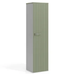 Armario de oficina Colors con puerta alta, medida 193x50