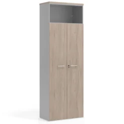 Armario de oficina Colors con puerta+ repisa, medida 236x80