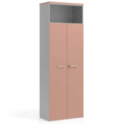 Armario de oficina Colors con puerta+ repisa, medida 236x80