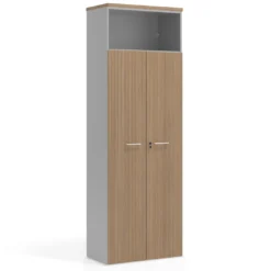 Armario de oficina Colors con puerta+ repisa, medida 236x80
