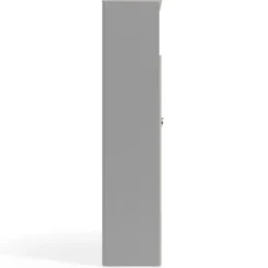 Armario de oficina Colors con doble puerta mediana, medida 193x50