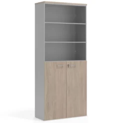 Armario de oficina Colors con puerta alta, medida 236x100