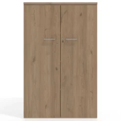 Armario de oficina Colors con puerta + estantes, medida 236x100