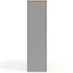 Armario de oficina Colors con puerta + estantes, medida 236x100