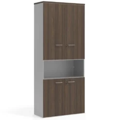 Armario de oficina Colors con doble puerta, medida 236x100