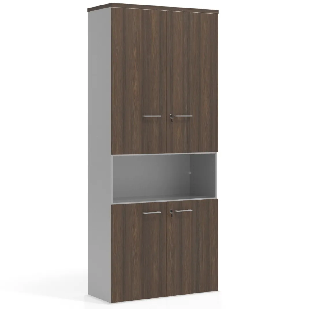 Armario de oficina Colors con doble puerta, medida 236x100