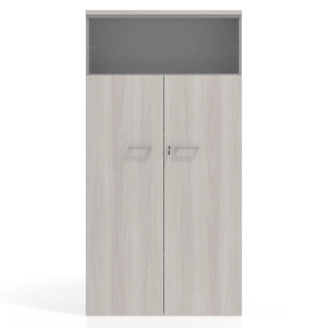 Armario de oficina Colors con doble puerta, medida 236x80
