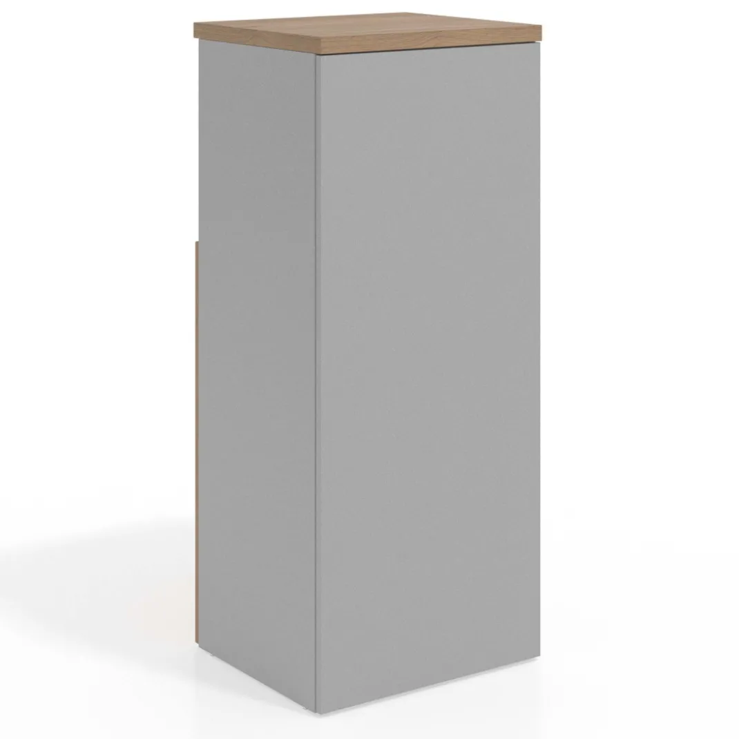 Armario de oficina Colors, medida 116x50 con puerta auxiliar