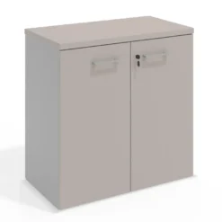 Armario de oficina Colors, medida 78x80 con puertas