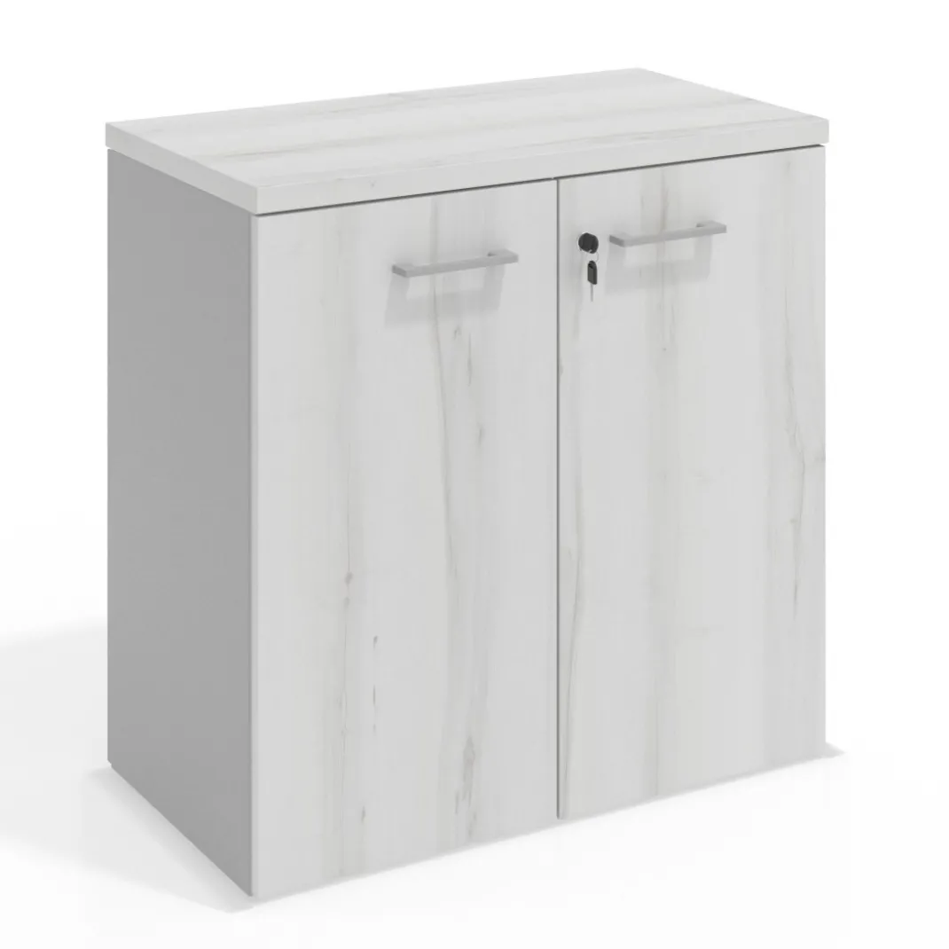 Armario de oficina Colors, medida 78x80 con puertas