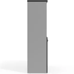 Armario de oficina Colors, medida 155x80cm con puerta auxiliar