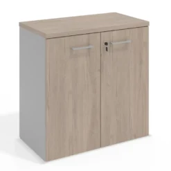 Armario de oficina Colors, medida 78x80 con puertas