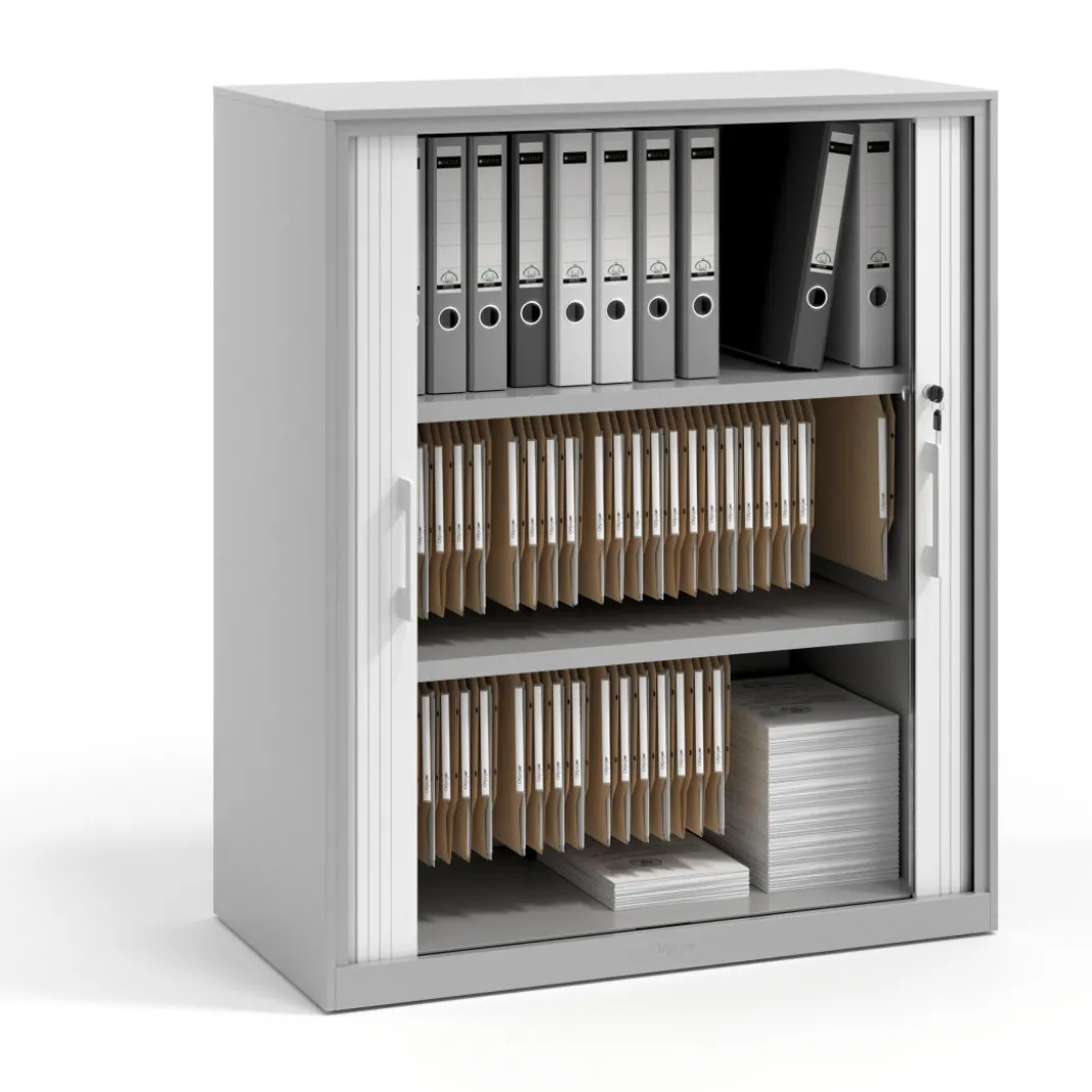Armario de persiana Strong 109x92cm, estructura aluminio