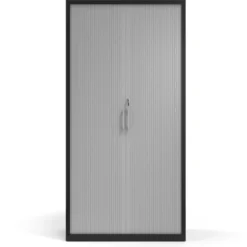 Armario de persiana Strong 185x92cm, estructura negro