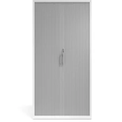 Armario de persiana Strong 185x92cm, estructura blanca