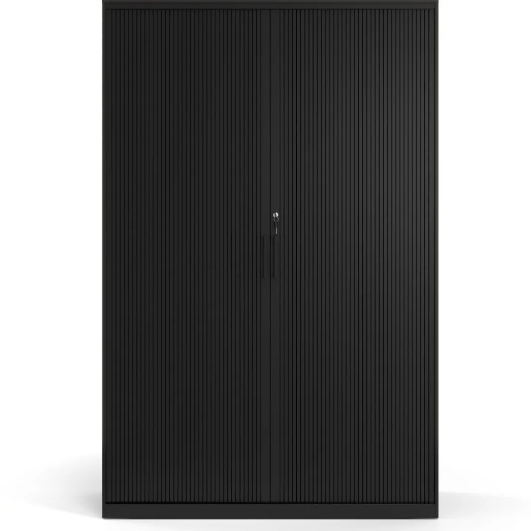 Armario de persiana Strong 109x92cm, estructura blanca