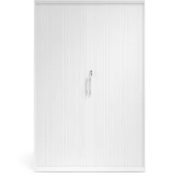 Armario de persiana Strong 185x120cm, estructura blanca