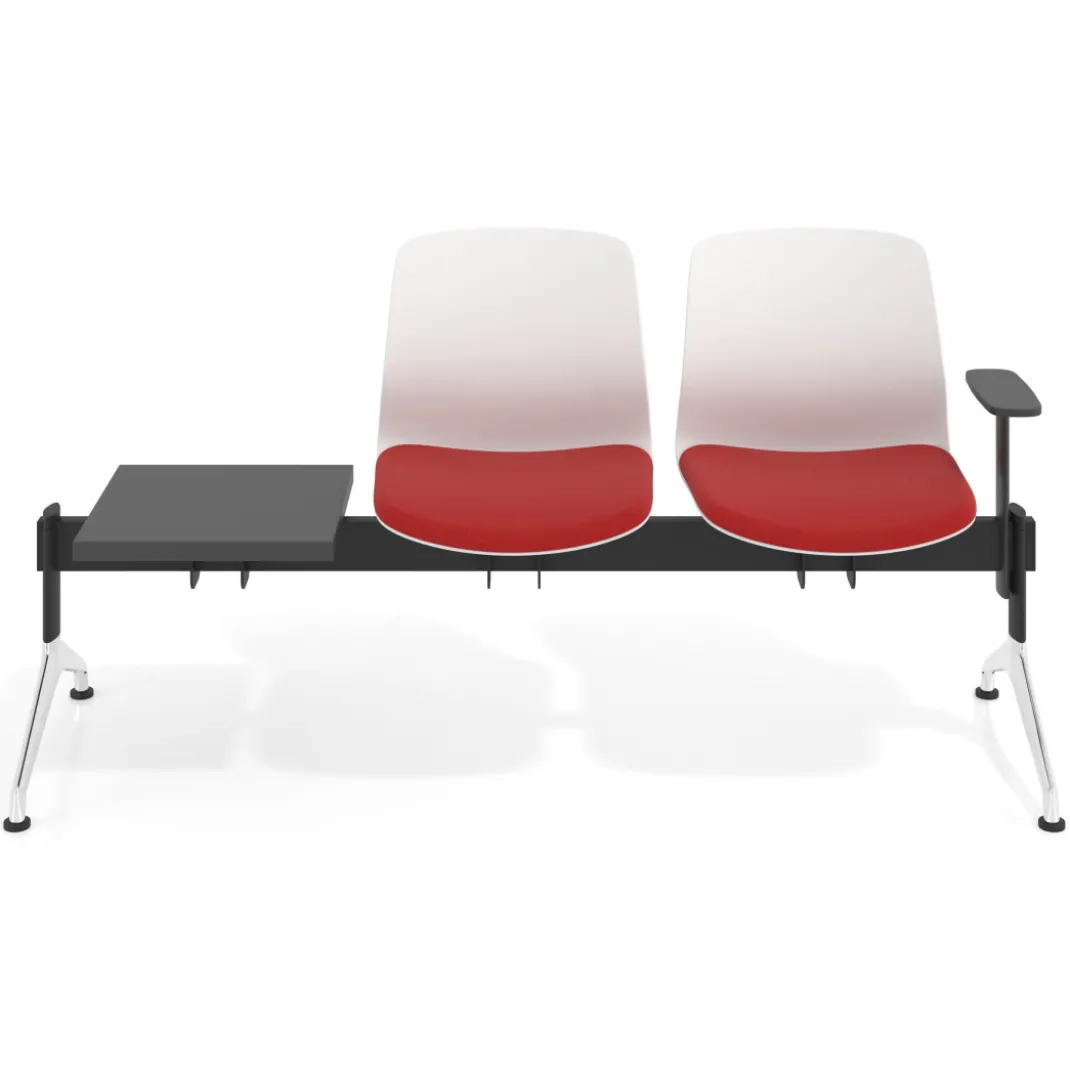 Bancada Sala de Espera Nexus 3 asientos, pata nylon