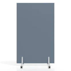 Biombo separador pared móvil Hover en melamina, posición vertical, ancho 100cm