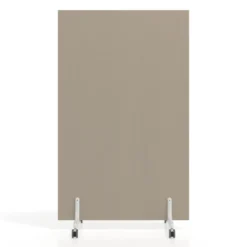 Biombo separador pared móvil Hover en melamina, posición vertical, ancho 80cm