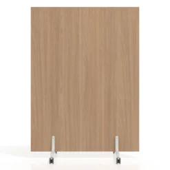 Biombo separador pared móvil Hover en melamina, posición vertical, ancho 80cm