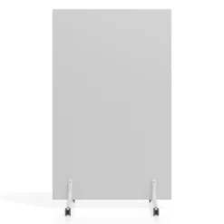 Biombo separador pared móvil Hover en melamina, posición vertical, ancho 140cm