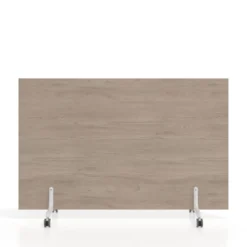 Biombo separador pared móvil Hover en melamina, posición horizontal, alto 100cm