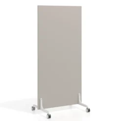 Biombo separador pared móvil Hover en melamina, posición horizontal, alto 140cm