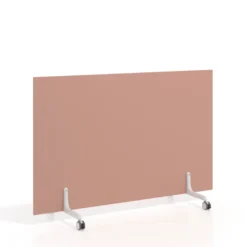 Biombo separador pared móvil Hover en melamina, posición horizontal, alto 100cm