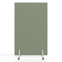 Biombo separador pared móvil Hover en melamina, posición vertical, ancho 100cm