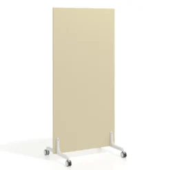 Biombo separador pared móvil Hover en melamina, posición vertical, ancho 120cm