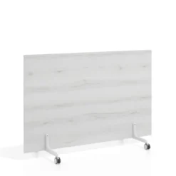 Biombo separador pared móvil Hover en melamina, posición horizontal, alto 100cm
