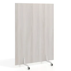 Biombo separador pared móvil Hover en melamina, posición vertical, ancho 100cm