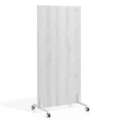 Biombo separador pared móvil Hover en melamina, posición vertical, ancho 120cm