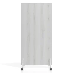 Biombo separador pared móvil Hover en melamina, posición vertical, ancho 120cm