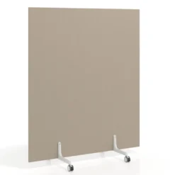 Biombo separador pared móvil Hover en melamina, posición vertical, ancho 140cm