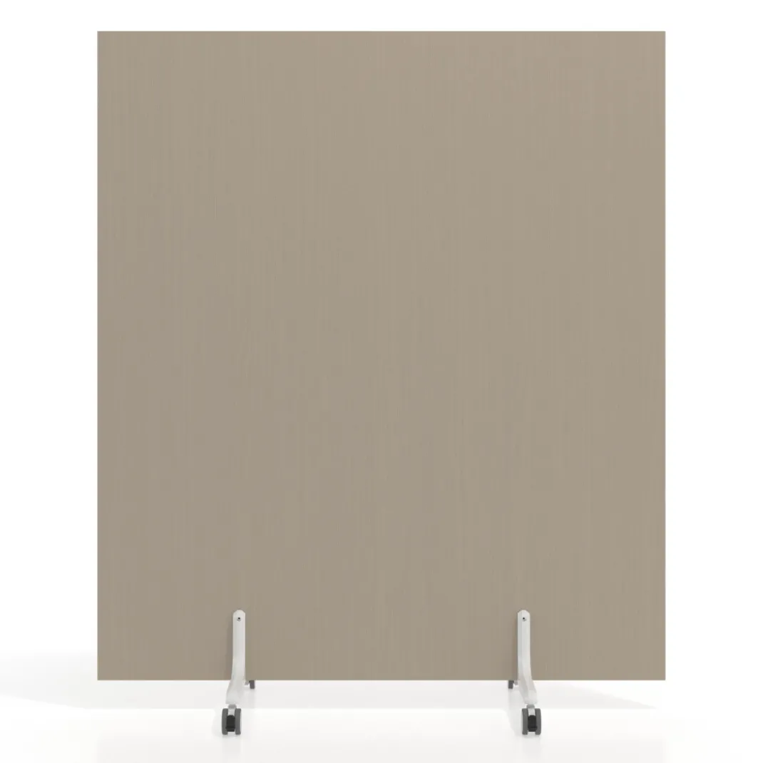 Biombo separador pared móvil Hover en melamina, posición vertical, ancho 140cm