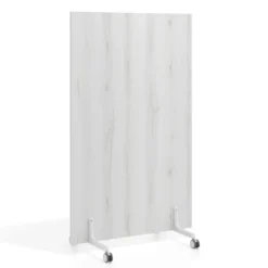 Biombo separador pared móvil Hover en melamina, posición vertical, ancho 100cm