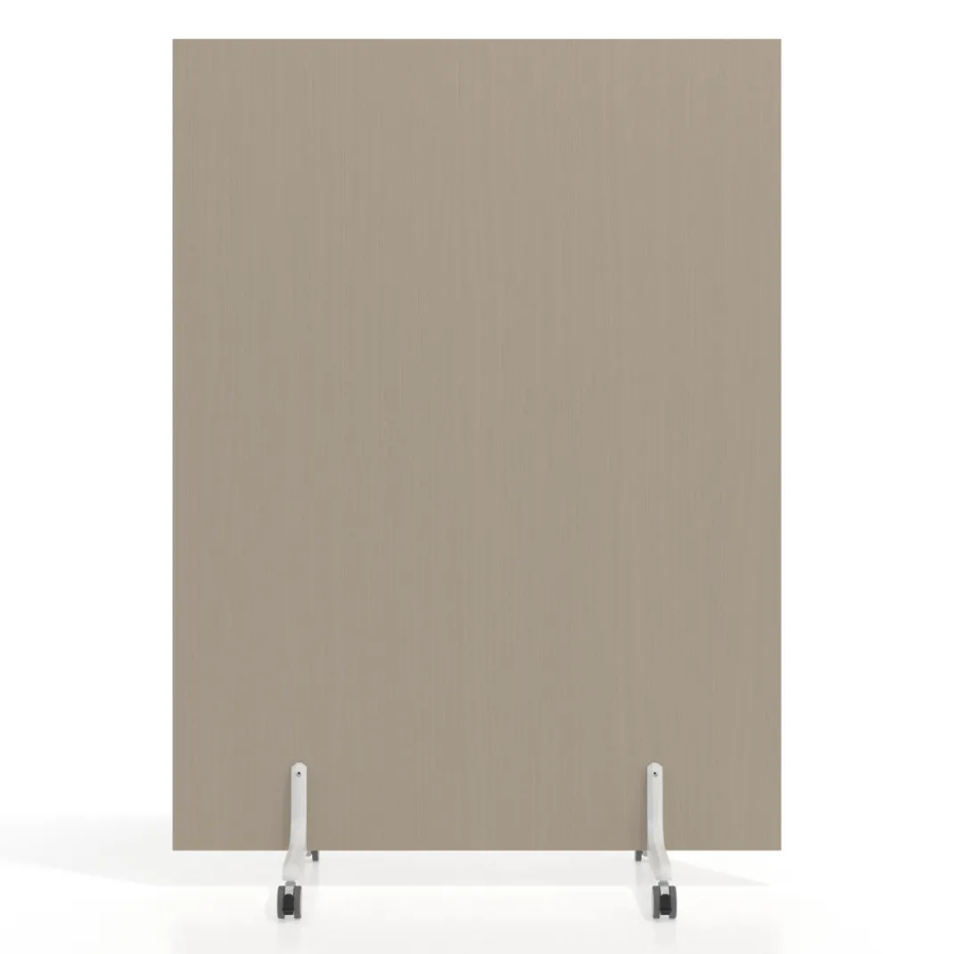 Biombo separador pared móvil Hover en melamina, posición vertical, ancho 120cm