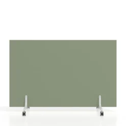 Biombo separador pared móvil Hover en melamina, posición horizontal, alto 100cm