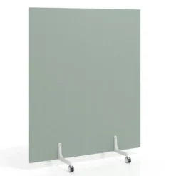 Biombo separador pared móvil Hover en melamina, posición vertical, ancho 140cm