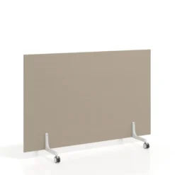 Biombo separador pared móvil Hover en melamina, posición horizontal, alto 100cm