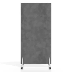 Biombo separador pared móvil Hover en melamina, posición vertical, ancho 80cm